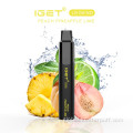 China IGET LEGEND 4000 Puffs Disposable Vape Peach Ice Manufactory